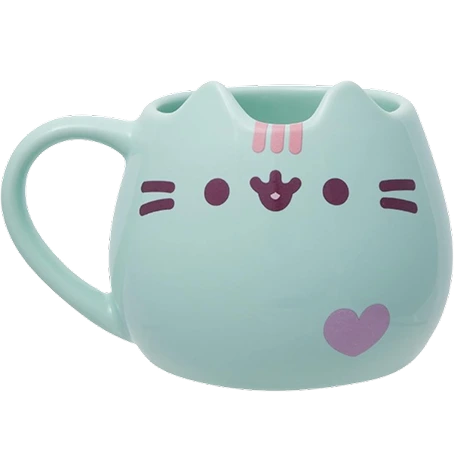 Pusheen Sculpted Pastel Mint Mug thumbnail