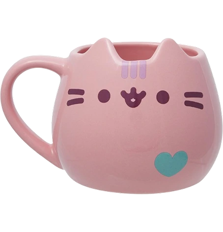 Pusheen Sculpted Pastel Pink Mug thumbnail