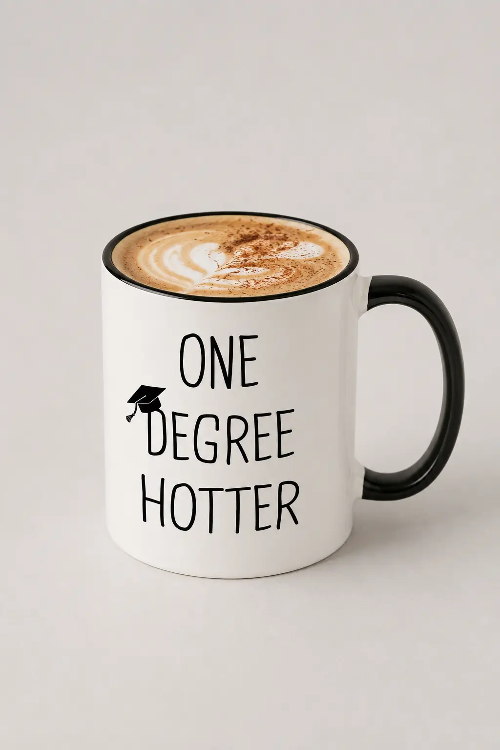 One Degree Hotter graduation mug